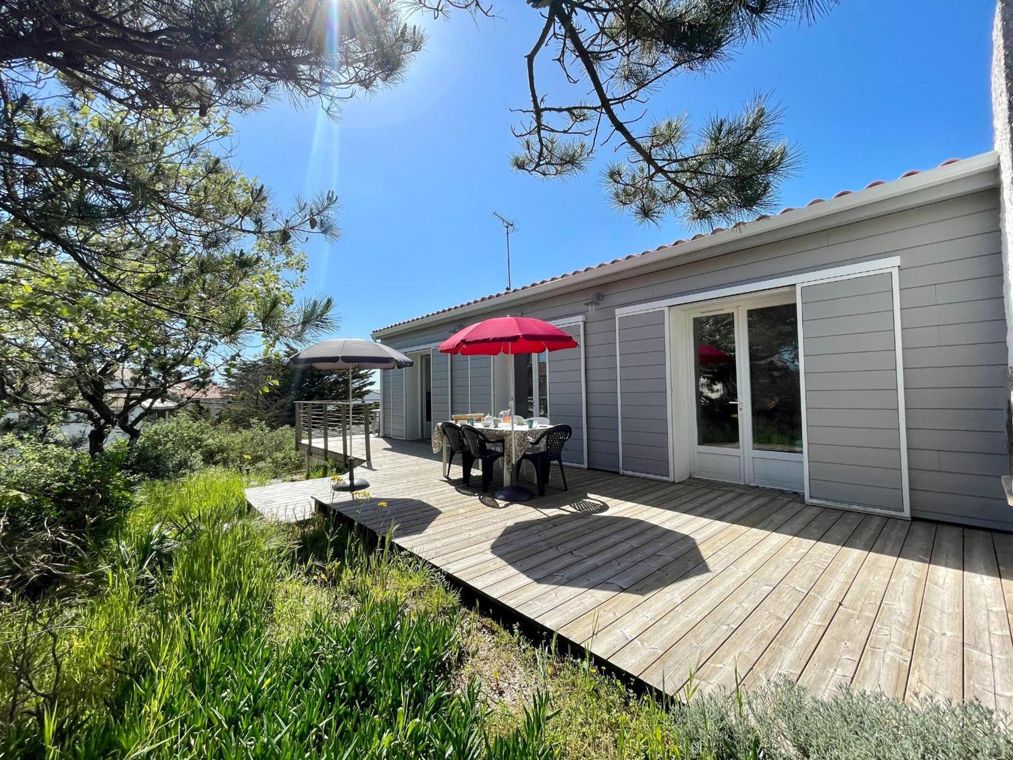 Maison Familiale Au Calme, Proche Plage, 9 Couchages, Terrasses, Wifi, Garage Velo - Bretignolles-Sur-Mer - Fr-1-231-203 Экстерьер фото